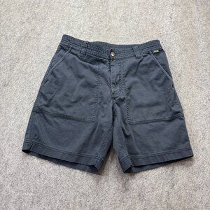 Howler Brothers Shorts Men 32 Dark Blue 8" Stretch Twill